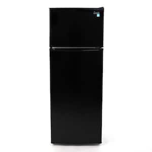 7.4 cu.ft. Built-in Top Freezer Refrigerator in Black