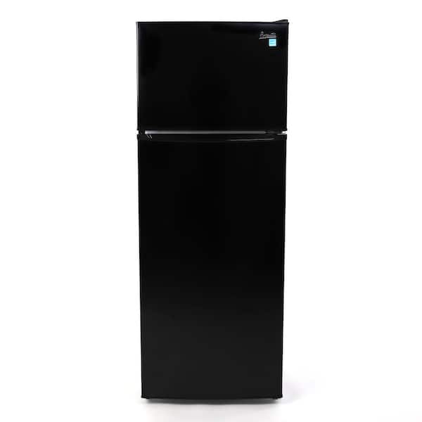 Avanti 7.4 cu.ft. Built-in Top Freezer Refrigerator in Black