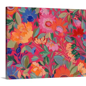 24 in. x 20 in. "Mexican Garden" by Kim Parker Canvas Wall Art