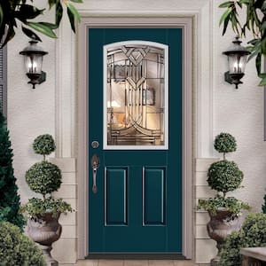 Blue - Front Doors - Exterior Doors - The Home Depot