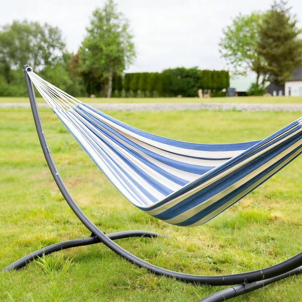 hcman 12 ft. Heavy-Duty Fabric Large Hammock for Tree, Outdoor