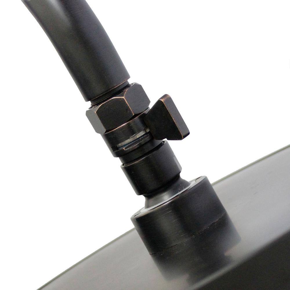 Rubbed Bronze Water Saver Flow Control Valve