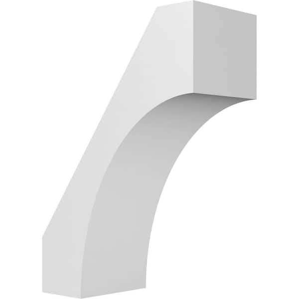 Ekena Millwork Westlake 5 in. x 14 in. x 10 in. Architectural Grade PVC Knee Brace