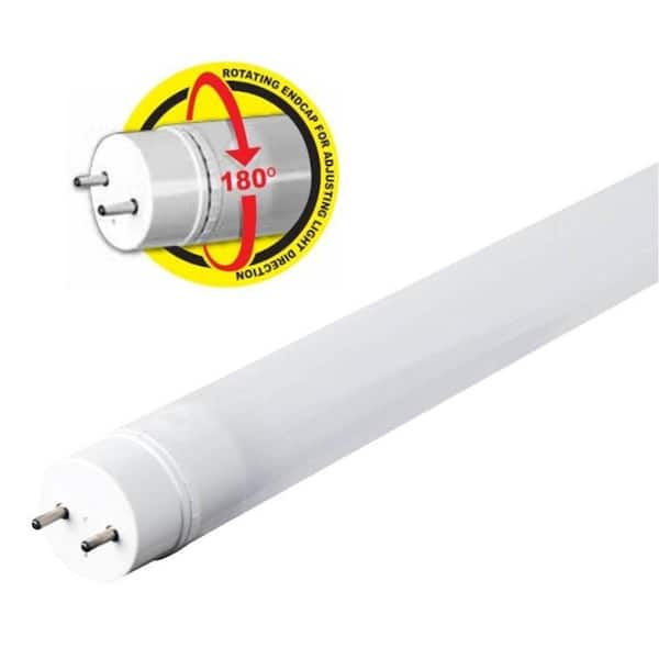 Feit Electric 4 ft. 17-Watt T8/T12 32W Equivalent Cool White (4100K) G13 Linear LED Tube Light Bulb (1-Bulb)