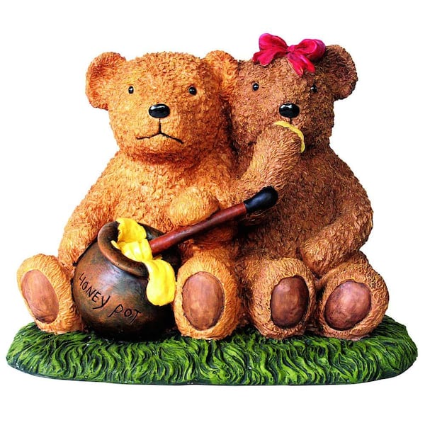 Kelkay Honey Pot Bears Statue
