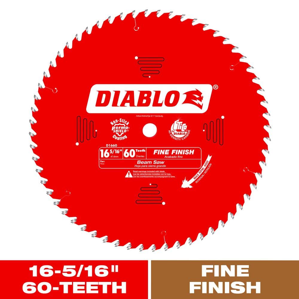 16-5/16in. x 60-Teeth Fine Finish Saw Blade for Wood price history on PriceWatchPro