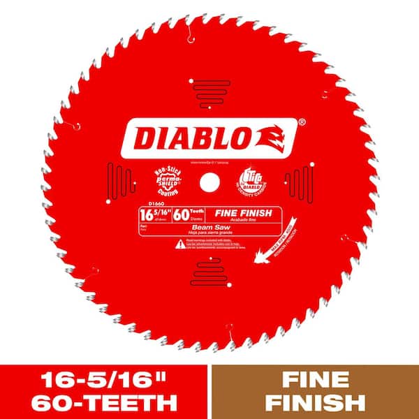 16-5/16in. x 60-Teeth Fine Finish Saw Blade for Wood