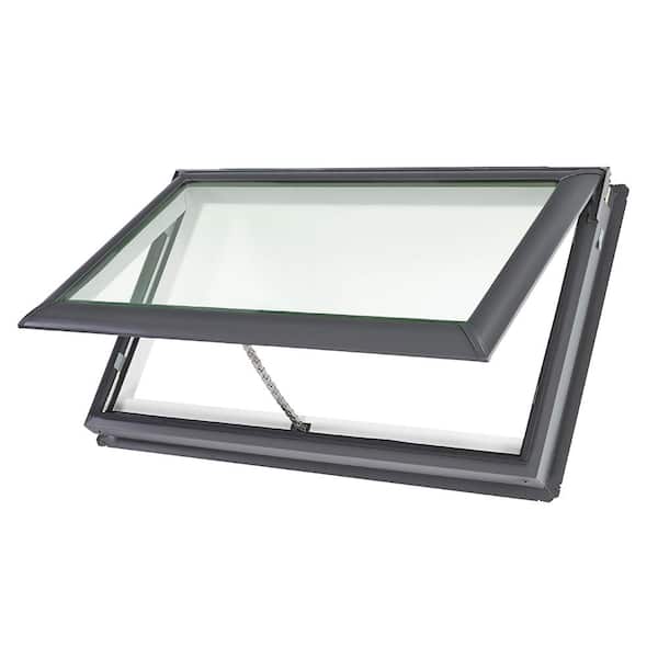 VELUX 44-1/4 x 26-7/8 in. Fresh Air Venting Deck-Mount Skylight with Laminated Low-E3 Glass