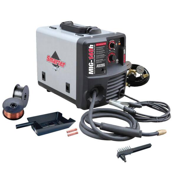 Smarter Tools 120-Volt Solid Wire and Flux-Cored Welder