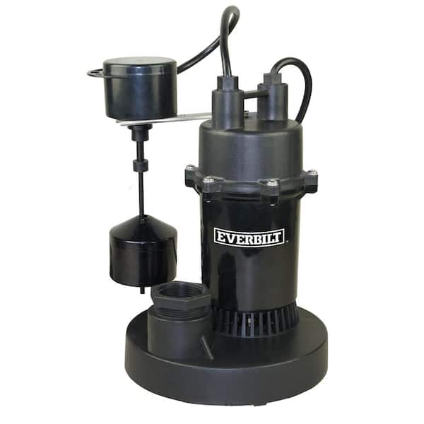 Everbilt 1/3 HP Submersible Sump Pump with Vertical