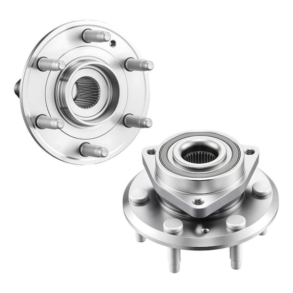 2-Pieces Front/Rear Wheel Bearing Hub Assembly Fit for 2016-2017 Buick Enclave Convenience Leather Premium Sport Utility