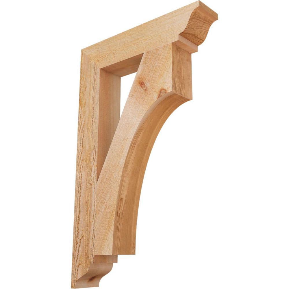 4 in. x 32 in. x 20 in. Western Red Cedar Westlake Traditional Rough Sawn Bracket price history on PriceWatchPro