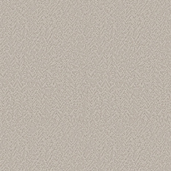 Radiant Comfort Ashen Gray 40 oz. SD Polyester Pattern Carpet- Installation Required