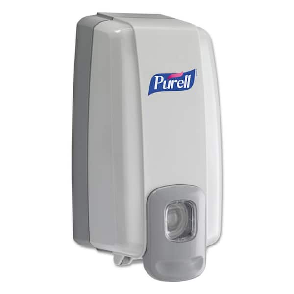 Purell NXT Instant Hand Sanitizer Dispenser, 1000 ml, 5-1/8 in. W x 4 in. D x 10 in. H, WE/Gray