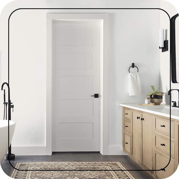 BEHR PREMIUM PLUS - 1 gal. #52 White Semi-Gloss Enamel Low Odor Interior Paint & Primer