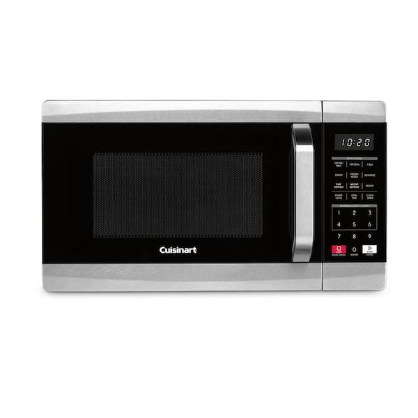Cuisinart 0.7 cu. ft. 700-Watt Countertop microwave in Black and Stainless Steel