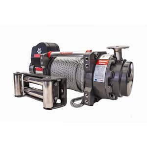 Samurai Series 17,500 lb. Capacity 12-Volt Electric Winch with 85 ft. Steel Cable