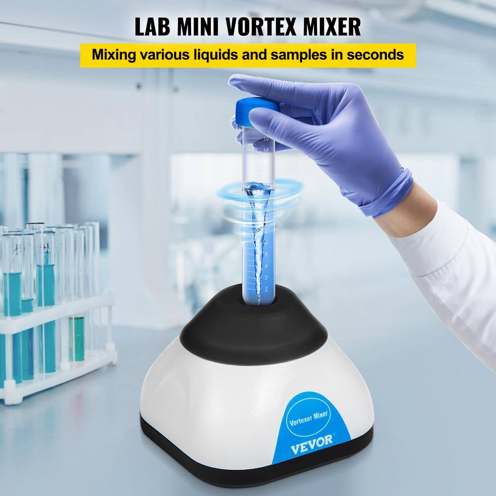 Vortex Mixer, 3000 RPM Mini Vortex Mixer Shaker, Touch Function Scientific Lab Vortex Shaker, Up to 50 ML - thumbnail 2
