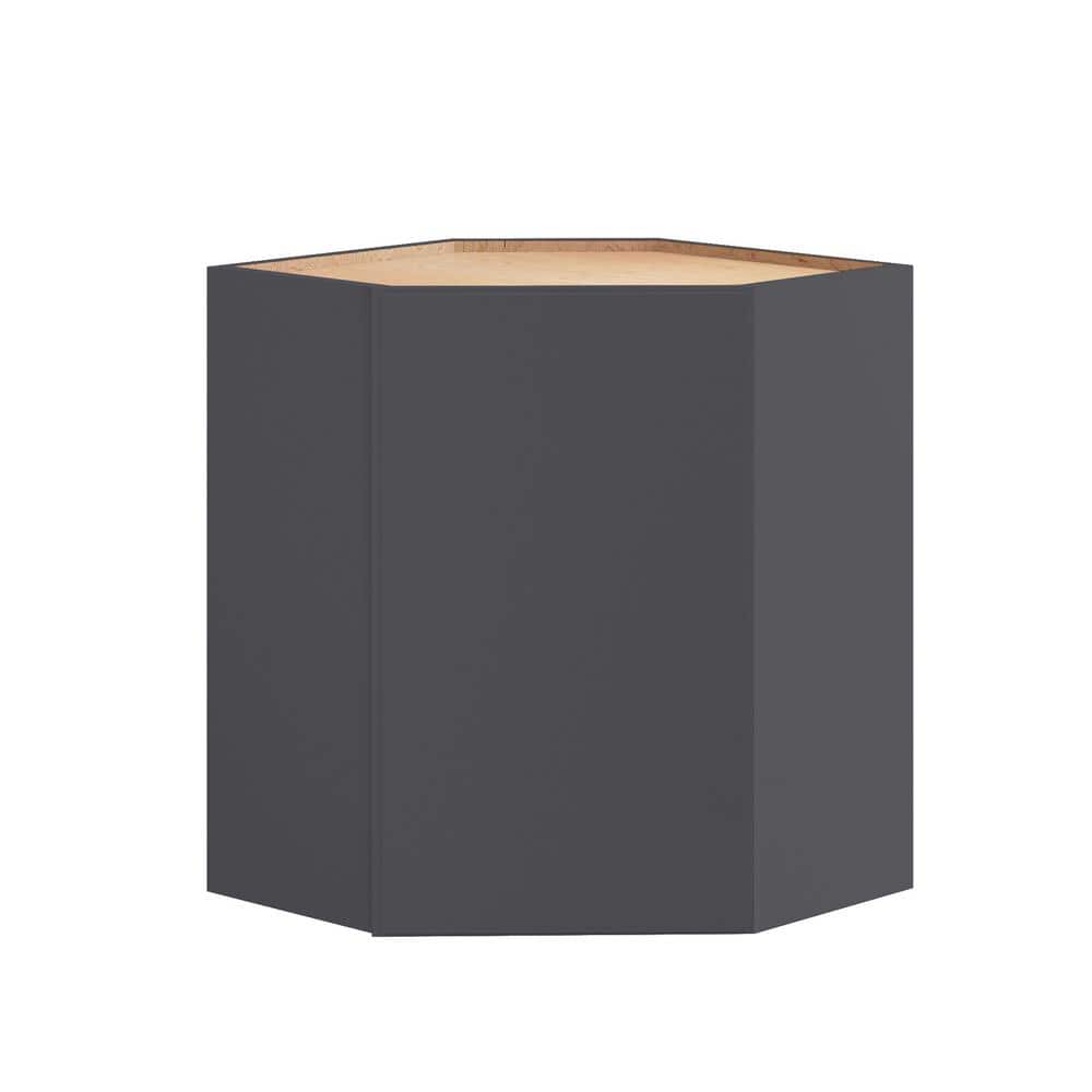 Hargrove 24 in. W x 12 in. D x 36 in. H Assembled Plywood Wall Corner Kitch