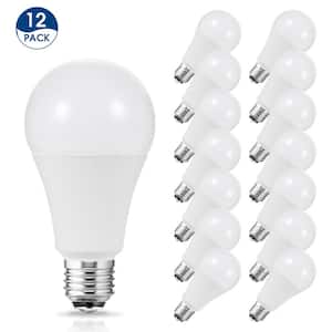 50-Watt/100-Watt/150-Watt Equivalent A21 3-Way LED Light Bulb in Daylight 5000K (12-Pack)