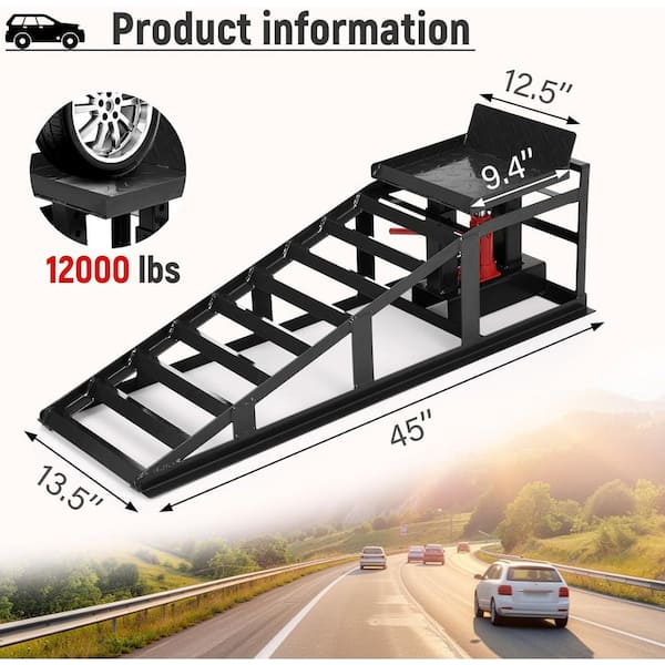 Lift Ramp Ss Ramps For Oil Change 5 Ton Auto Service Ramps - Hydraulic Car Lift S ...