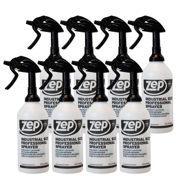 ZEP 48 oz Pro 1.2 Industrial Chemical Spray Bottle (case of 8