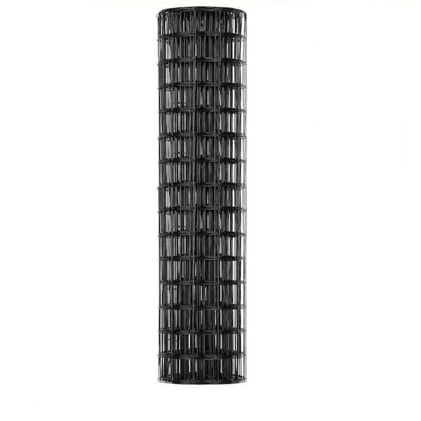 Metal Garden Border Fence, 36 in. H x 59 ft. L Black Rustproof Garden Border Fence