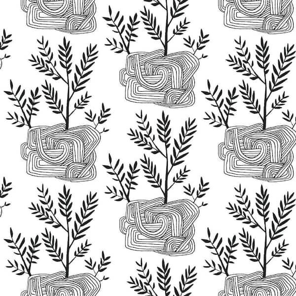 34.17 sq. ft. Seedlings Peel and Stick Wallpaper