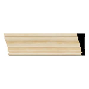 Ekena Millwork WM376 0.69 in. D x 2.25 in. W x 96 in. L Wood (Poplar ...
