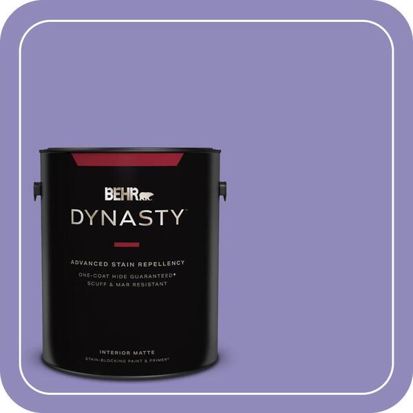 BEHR DYNASTY 1 gal. #630B-6 Butterfly Garden Matte Interior Stain-Blocking Paint & Primer