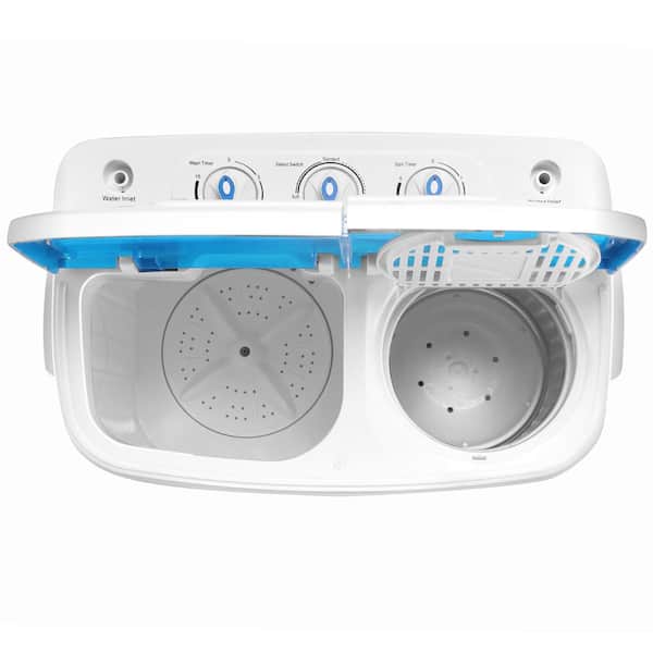 芸能人 愛用の通販 Karl home Washing Tube Twin Semi-automatic White lbs 13.4 その他