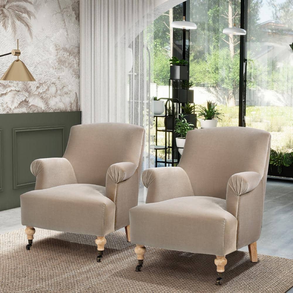 Jennifer Taylor Eloise 30 Accent Home in. HMVA-60100 Arm Room The Living Depot Sock Pleated Armchair 