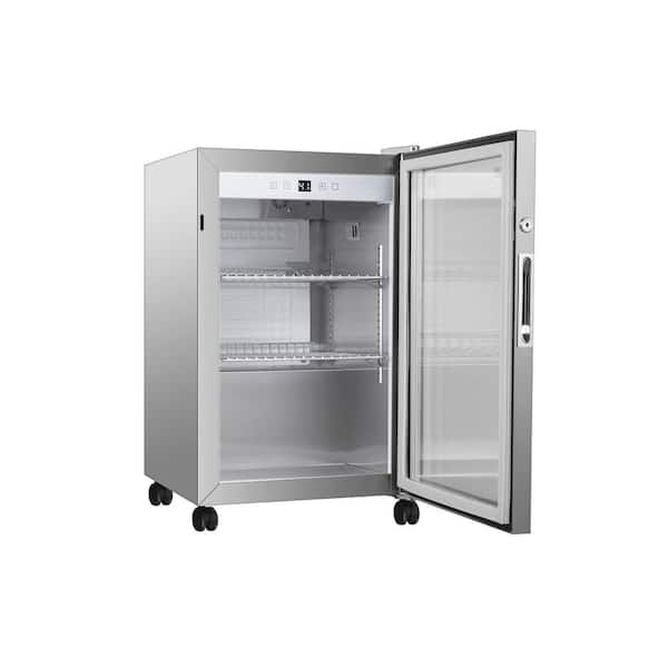 3.0 cu. ft. Indoor and Outdoor Refrigerator in Stainless Steel