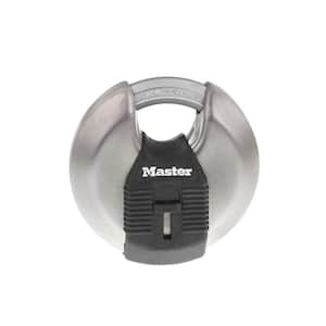 Heavy Duty Outdoor Padlock with Key, 2-1/8 in. Wide, 2 in. Shackle, 2 Pack