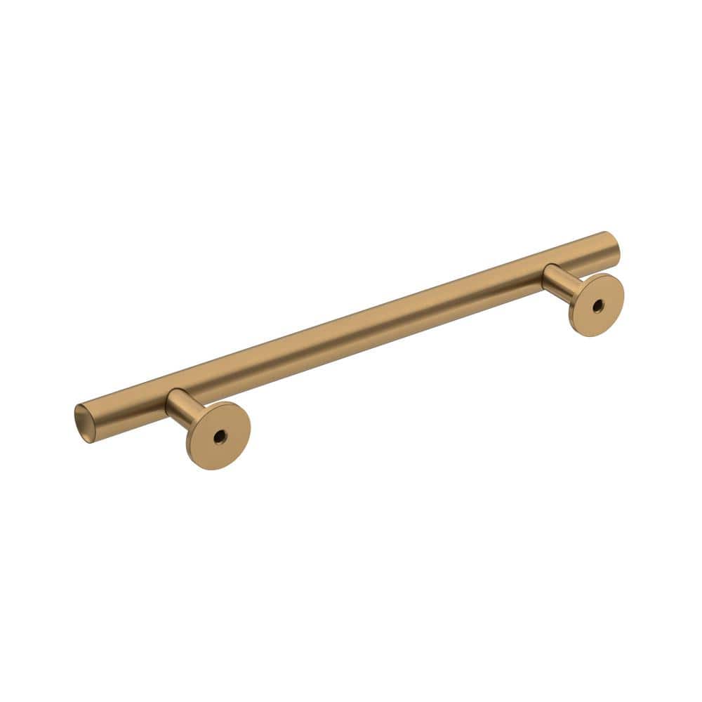 Champagne Bronze Modern Cabinet Drawer Pull with Mounting Hardware