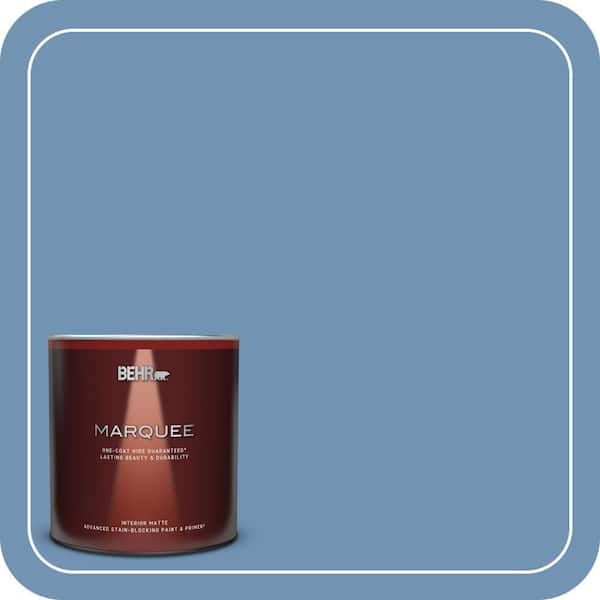 BEHR MARQUEE 1 qt. #T13-5 Belladonna Matte Interior Paint & Primer