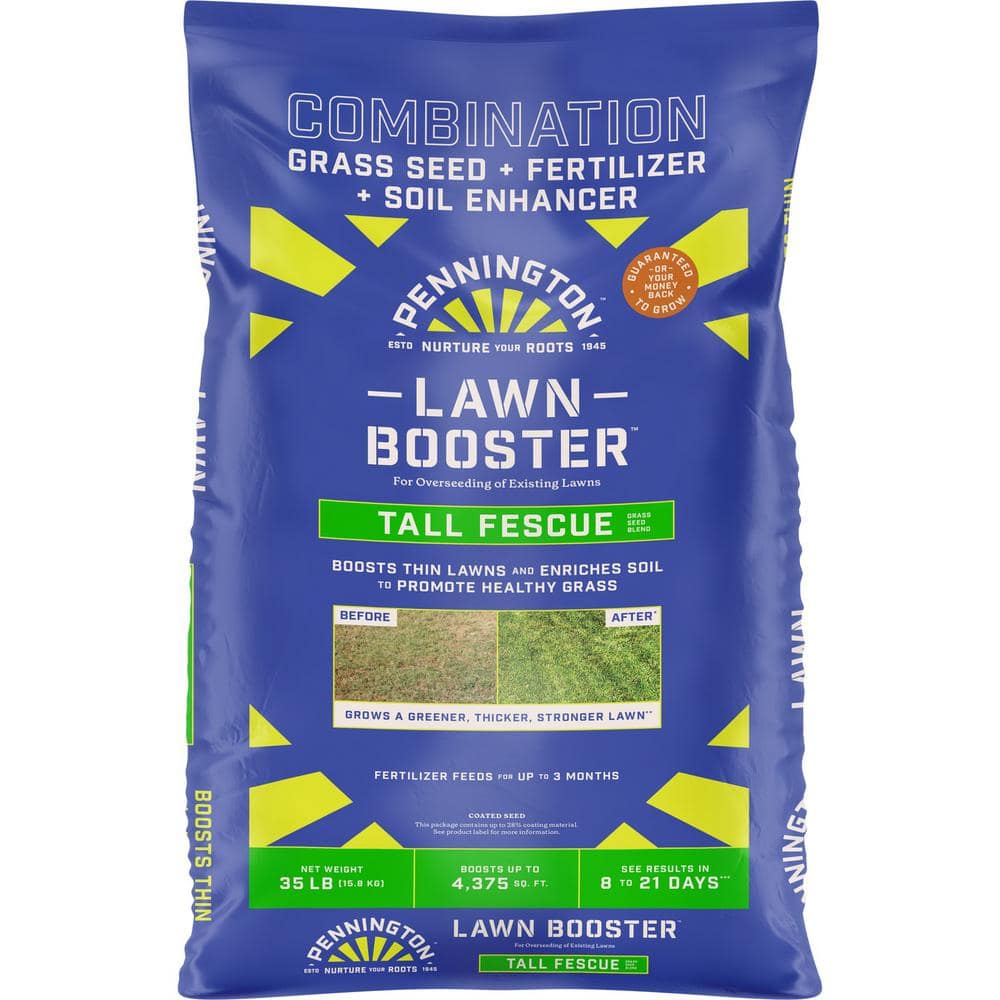 Pennington 35 lbs. Tall Fescue Lawn Booster with Smart Seed, Fertilizer