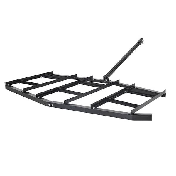 SVOPES Driveway Drag 81.49 in. Width Tow Behind Drag Harrow Q235 Steel Driveway Grader with Adjustable Bars