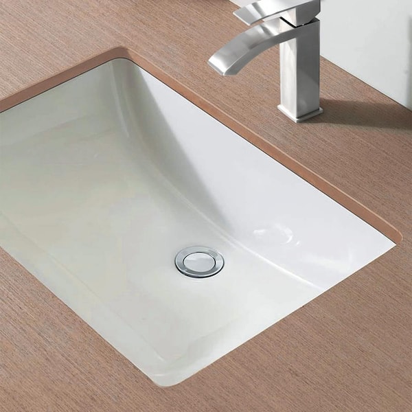 LANDOLT 20 in. x 15 in. Undermount Rectangular Bathroom Sink with
