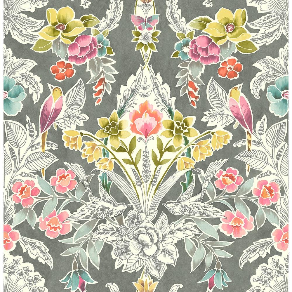 Grey Summer Love Vinyl Peel and Stick Wallpaper price history on PriceWatchPro