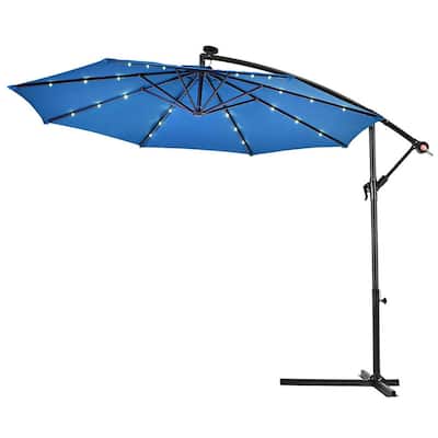 Blue Solar Lighted Patio Umbrellas Furniture The Home Depot - Blue Rectangular Patio Umbrella With Lights Blue Solar Lighted Patio Umbrellas Furniture The Home Depot - Blue Rectangular Patio Umbrella With Lights
