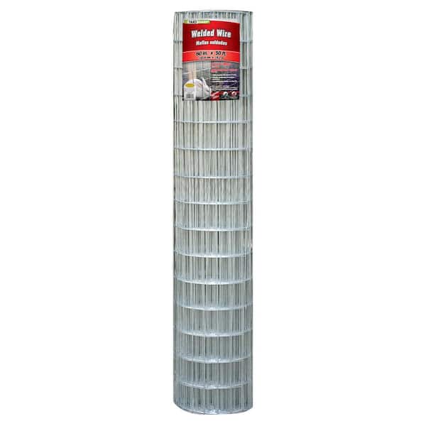 6 ft. x 50 ft. 14-Gauge Welded Wire Fence with Mesh 2 in. x 4 in.