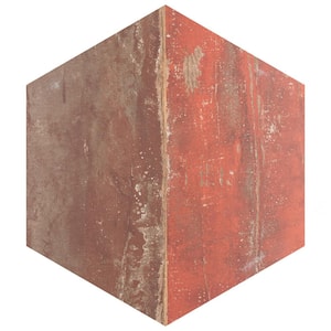 Karacter Hex Vintage 9-7/8 in. x 11-1/4 in. Porcelain Floor and Wall Tile (10.03 sq. ft./Case)