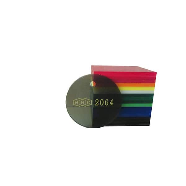 Falken Design 24 in. x 24 in. x 1/8 in. Thick Acrylic Gray Translucent 29%, 2064 Sheet