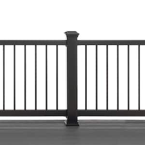 Trex 4 in. x 4 in. x 48 in. Charcoal Black Composite Fence Post Sleeve