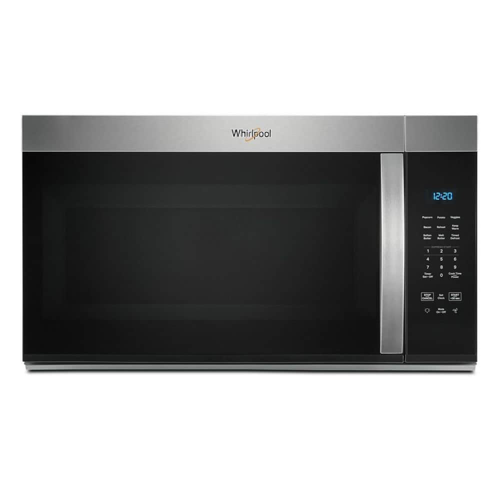30 in. 1.7 cu. ft. Over-the-Range Microwave in Stainless Steel Finish with Express Cooking Buttons