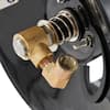 Apache 99023586 Steel Pressure Washer Reel for 50 Foot Hose w/ Pump, Black  
