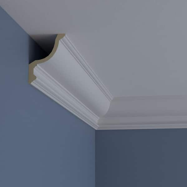 Ceiling moulding E-8 - plain mouldings - Marbet Design