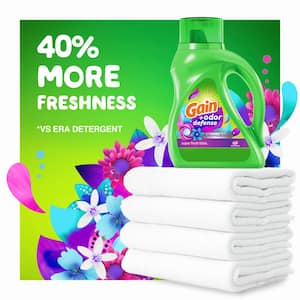 Odor Defense HE 154 oz. Super Fresh Blast Scent Liquid Laundry Detergent (107-Loads)