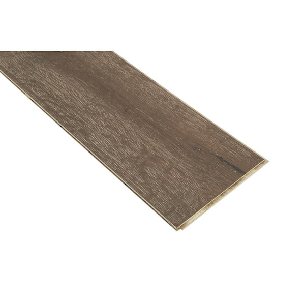 Bruce Time Honored Double Chocolate Wh Oak 3/8 in. T x 6.46 in. W T+G Engineered Hardwood Flooring (32.11 sq.ft./ctn)